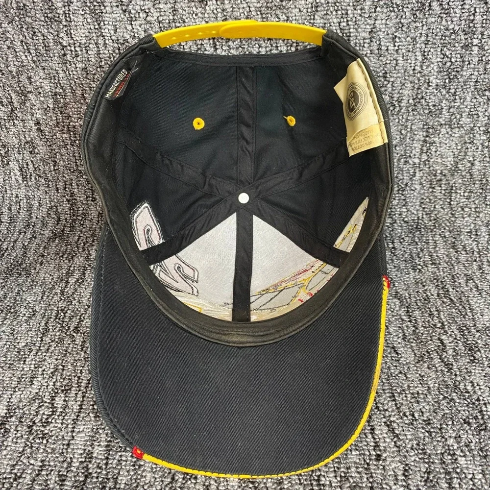 Vintage Ward Burton Hat Snapback CAT Caterpillar Racing 22 NASCAR Dodge Cap